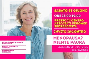 Convegno Menopausa 25 Giugno 2016